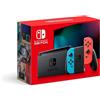 Nintendo Switch with Neon Blue and Neon Red Joy-Con