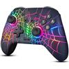 DBEPANK Switch Controller, controller wireless Pro compatibile con Nitendo Switch/Switch Lite/Switch OLED, Switch Controller Pro, Gamepad remoto ricaricabile con giroscopio a 6 assi, 10 luci RGB