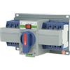RASTKY Interruttore Automatico di Trasferimento Automatico A Doppia Potenza 400 V 63 A 4 P, Soluzione di Alimentazione FireinBuildings, Dispone di Protezione da Sovraccarico e Cortocircuito, Design