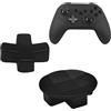 Anglepingping Confezione da 2 cuscinetti a D in metallo per Xbox One Elite Series 2, pulsante freccia direzionale, pad D standard e D pad sfaccettato, accessori di ricambio per controller per cavo Xbox One Elite