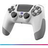 Oniverse Manette sans fil Oniverse Revolt pour PS4 PC et Mobile Bluetooth Blanc Lune