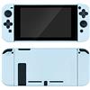 GeekShare Cover protettiva Cover per Switch e - Assorbente di grafica e antigraffiti (blu)