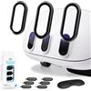 sarlar Confezione da 2 protezioni per obiettivo fotocamera e 1 copriobiettivo integrato per Oculus Meta Quest 3 accessori, telaio in lega, vetro temperato durezza 9H, antigraffio, ad alta definizione