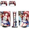 GALSOR Protettivo Per PS5 Skin Disc Edition Anime Console E Controller Vinile Cover Wraps Per PS 5 Version 91883 Senza Bolle E Senza Residui
