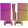 ASBVRJF Pelle Della Console Per PS5 Slim Skin Disc Edition Console E Controller Vinyl Cover Skins Wraps Resistente Ai Graffi Compatibile No Shrinkage Forte Adesione 10463 Pelli Avvolge Regalo