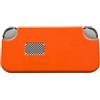 Lycuiw Custodia in TPU per AYANEO Pocket S Mini,Console di gioco Morbida copertura protettiva pelle con texture antiscivolo (Arancione)