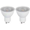 V-TAC Lampadine LED GU10-6W (Equivalenti a 60W) - 445 Lumen - Alta Luminosità - Faretto Led GU10 per Massima Efficienza e Risparmio Energetico - Luce Naturale 4000K (Confezione da 2)