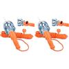 PARENCE - Lampada portatile da garage 230V con gancio - Presa E27 fino a 60W - Lampada da lavoro con cavo da 5m - Interruttore ON/OFF - Lampada a mano certificata CE in loco - Lampadina non fornita