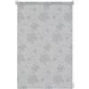 Gardinia EASYFIX Tenda a Rullo con Fantasia, Fissaggio a Incastro o con Adesivo, Tenda da Giorno, Opaca, incl. Materiale di Montaggio, Ricamato, Grigio, 120 x 150 cm (LxH)