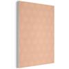MuchoWow© Decorazioni Casa 60x80 cm Pannelli Acustici Fonoassorbenti Parete Pannello Fonoassorbente Decorativo Insonorizzanti Per Pareti Isolante Acustico Modello - Arancione - Linee