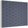MuchoWow© Pannello Decorativo Parete Pannelli Fonoassorbenti Per Pareti 80x60 cm Acustici Decorazioni Casa Design Isolante Acustico Fonoisolanti Fonoassorbente Motivo - Blu - Geometrico