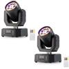 FODEXAZY 2PCS 30W Teste Mobili Luci Palcoscenico,Faretto LED RGBW Beam Moving Head con Telecomando,DMX512,Luce Discoteca Stroboscopio Palco Luce di Scena,Luci da Festa per DJ Party Club Bar Matrimonio