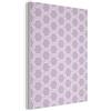 MuchoWow© Pannelli Pannello Fonoassorbente 60x80 cm Decorativi Insonorizzanti Decorativo Parete Fonoassorbenti Design Fonoisolanti Insonorizzazione Stanza Modello - Rosa - Viola