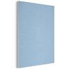 MuchoWow© Pannello Decorativo Parete Pannelli Fonoassorbenti Acustici 30x40 cm Insonorizzanti Decorazioni Casa Isolamento Acustico Fonoassorbente Quadri Fonoisolanti Blu - Bianco - Motivo