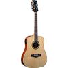 EKO GUITARS - NXT D100E XII NATURAL, Chitarra Acustica 12 Corde, Top in Abete, Fasce Fondo e Manico in Mogano, Tastiera in South American Roupanà, Colore Natural