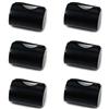 Geesatis 6 pz Ritmo Finger Shaker Musica Dito Ritmo Sabbia Shakers Shot Ring per Chitarra Ukulele