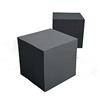 Keyhelm Deflettore Baffles Cubo 25x25x25 Grigio Antracite