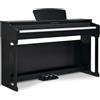 Classic Cantabile DP-220 SM E-Piano Nero Opaco, Polifonia a 64 voci | 88 tasti pesati con meccanica a martello, Dinamica di tocco regolabile su 5 livelli, 10 demo-song interni, 20 suoni, Soft