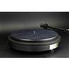 Musicmaniashop.com McDAISON tappetino smorzante in vera pelle nero per piatto giradischi