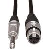 Hosa HXS-015, Pro Balanced Interconnect, REAN XLR3F to 1/4 in TRS, 15 ft