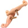 ULDIGI Poggiaspalla per Violino 4/4-3/4, Set 2 Pezzi Leggero | Design ad Arco, ABS e Silicone Cuscino Interno, per Studio a Casa e Musicisti Orchestrali