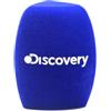 Hxstaald 2 Pezzi Personalizzare il logo sul microfono Parabrezza in schiuma Handhold Mic Foam Covers parabrezza con logo stampato per microfoni TV interviste broadcast (blu)