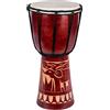 Ciffre Tamburo Djembe grande 70 cm Tamburo Bongo Elefante marrone Commercio equo e solidale Top Sound