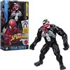 Hasbro Figurina Venom Deluxe 30 cm, Marvel Spider-Man Titan Series, Giocattolo Supereroi Bambini, Dai 4 anni in su