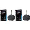 HUTCHINSON - Camera d'aria - Standard - Innertube - Resistenza e antiforatura - Bicicletta da strada - Valvola Presta - Spessore 0,9 mm - 80 MM - 700 x 25-30 (Confezione da 2)
