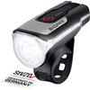 SIGMA Aura 80 | Luce per bicicletta a LED con 80 LUX | Luce frontale ricaricabile con 4 modalità di illuminazione | Portata di 90 m