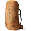 Gregory Trailflex - Stout 70 - Zaino da trekking, 80 cm, 70 L, 1.71 KG, Zaino da trekking da uomo con vestibilità regolabile, compatibile con sistema di idratazione, Marrone (Sandstone)