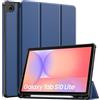 TiMOVO Custodia per Samsung Galaxy Tab S10 Lite 10,9 Pollici 2025 SM-X400/X406 con Portapenne S Pen, Supporto Sottile Cover Protettiva Posteriore in TPU,Supporta Auto Sveglia/Sonno, Blu Marino