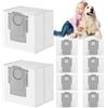VIEWALL 10 Pack Sacchetti per Roborock Q5 Pro+/Q5 Max+/S8 Pro Ultra/S8+/S7 MaxV Ultra/Q7 Max+/Q8 Max+/Q7 M5+/L5+/Q10 S5+/Q10 X5+ Robot Aspirapolvere,3.6L Grande Capacità Dust Bag