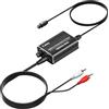 Fokky DAC Audio Hi-Fi/DAC, Con 1M Cavo RCA Jack/Cavo Ottico Audio Digitale, 192 kHz Adattatore Ottico Jack 3.5, Convertitore Audio Analogico Digitale per console gioco HDTV DVD Blu-ray
