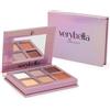 verybella Very Bella - Palette Shine, Effetto Iridescente, Ombretti Occhi, 6 Diverse Colorazioni dai Toni Caldi e Luminosi, Include Comodo Specchietto per un Make Up Ottimale