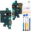 SRJTEK Per Samsung Galaxy A40 2019 connettore dock per Samsung A40 porta di ricarica A405 USB C cavo flessibile SM-A405F con microfono/presa audio/antenna kit di riparazione