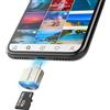 ROCKETEK Lettore di schede TF per iPhone iPad, Rocketek Micro SD Card Adapter Lightning MS Memory Cards Camera Reader Compatibile con iPhone 14/13/ 12/11/ X/ 8, iPad Mini/Air