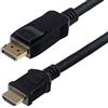 Helos 118881 10m DisplayPort HDMI Nero cavo e adattatore video