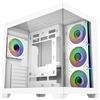 Cooler Master Case per computer Elite 681, bianco, 4 ventole preinstallate a Argb inverso, supporto fino a 360 mm AIO, supporto scheda madre ATX, pronto per RTX serie 50 fino a 410 mm, connettore tipo