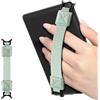 MoKo Cinghia da Mano Sottile per Lettori E-Book Kindle da 6-8 Fire Tablet, Kindle/Kobo/Voyage/Lenovo/Sony Tabletta, Nero, Alta elasticità, Versatile, Supporto di presa Digitale Leggero, Verde Agave