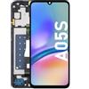 OnlyTech - Schermo LCD completo con telaio assemblato di ricambio per Samsung Galaxy A05S (SM-A057F)