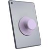 ENCASED Impugnatura pieghevole per Kindle, iPad e tablet - Supporto dito in silicone confortevole per eReader, maniglia adesiva richiudibile compatibile con cover (Lilac Haze)