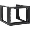 INTELLINET NETWORK SOLUTIONS Intellinet - Schrank Offener Rahmen - 2 Pfosten - Geeignet F?r Wandmontage - Schwarz, Ral 9004 - 6u - 48.3 Cm (19)