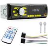 GBKDQQ Autoradio Bluetooth 1 Din, Auto Radio Bluetooth con vivavoce, autoradio FM con 2 x USB, AUX, scheda SD, lettore MP3, supporto iOS/Android