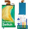 SRJTEK TFT Per Nintendo Switch Schermo di Ricambio Per Nintendo Switch Display LCD HAC-001 2017 1a prima generazione (non include Touch Digitizer Screen)