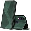 ZONNAVI Cover per Samsung Galaxy A40, Flip Custodia Pelle PU con [Slot Cart] [Supporto Stand] [Magnetica], Cover a Libro Portafoglio per Samsung Galaxy A40 (Verde)