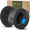 GEEKRIA Cuscinetti auricolari di ricambio Sport in gel rinfrescante Geekria compatibili con cuffie Sony WH-1000XM4, parti di riparazione (nero)