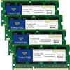 Timetec Hynix IC - Kit da 16 GB (4 x 4 GB) compatibile con Apple DDR3 1067MHz / 1066MHz PC3-8500 per iMac (fine 2009 21,5 cm/27) MAC SODIMM RAM Upgrade | MAX Slots Upgrade per iMac 10,1 iMac 11,1