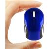elec Space Mini mouse wireless carino per computer portatile, tascabile, portatile, compatto, da viaggio, USB, 3 pulsanti, 1600 DPI, mouse cordless per PC, notebook, MacBook, regalo per bambini e ragazze (blu)