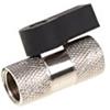 Alphacool 17353 2-Way Ball Valve G1/4 - Chrome WaterCooling Raccordi